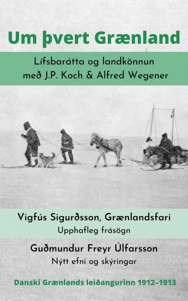 Um þvert Grænland ebook cover